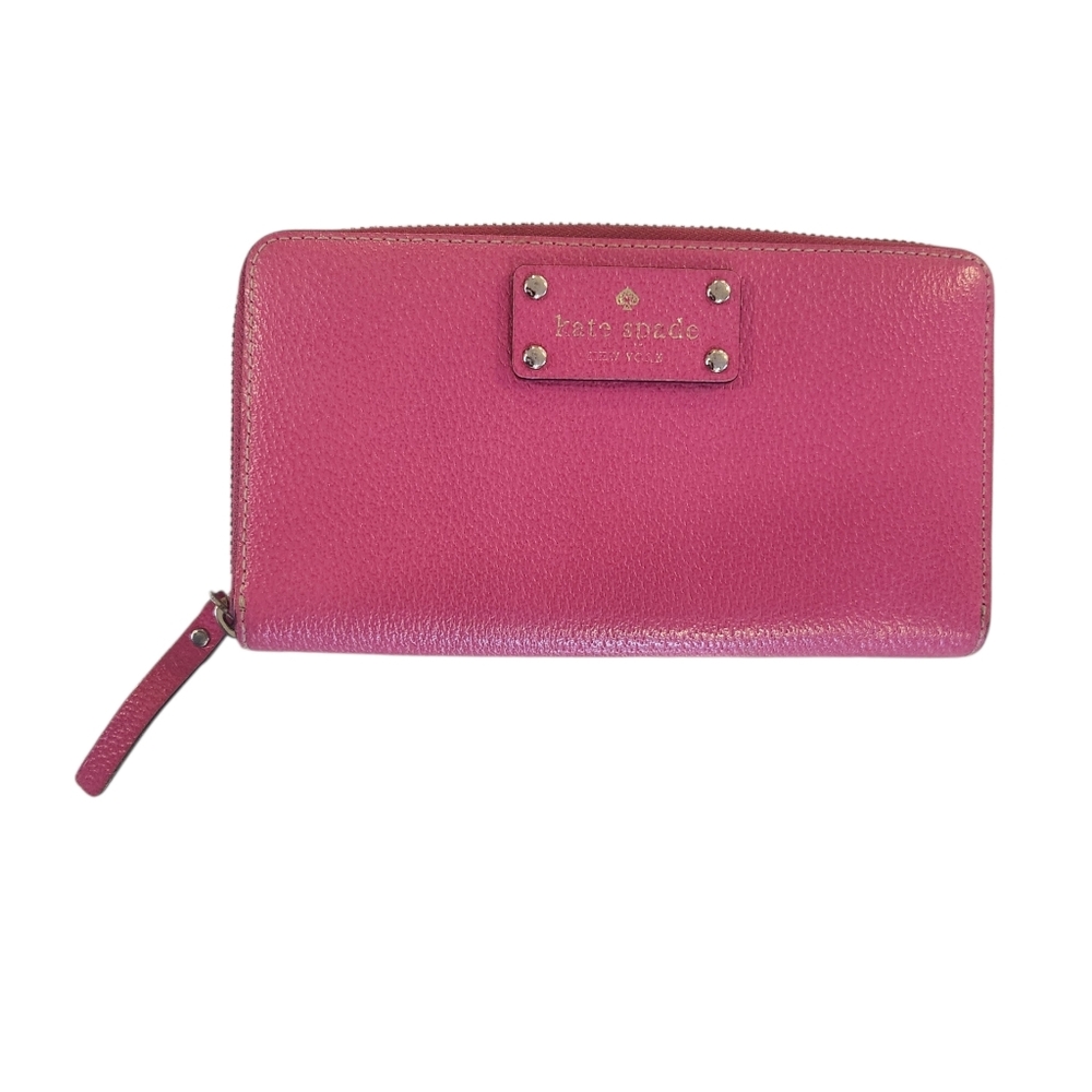 Kate Spade - Neda Wellesley - Pink Zip-Around Wallet